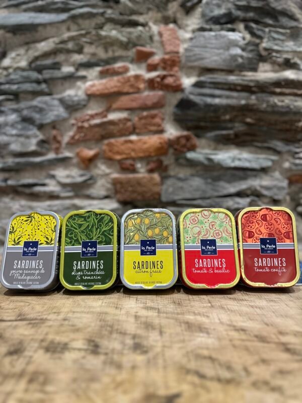 Sardines Aromatisées - 60 gr - Perle des Dieux
