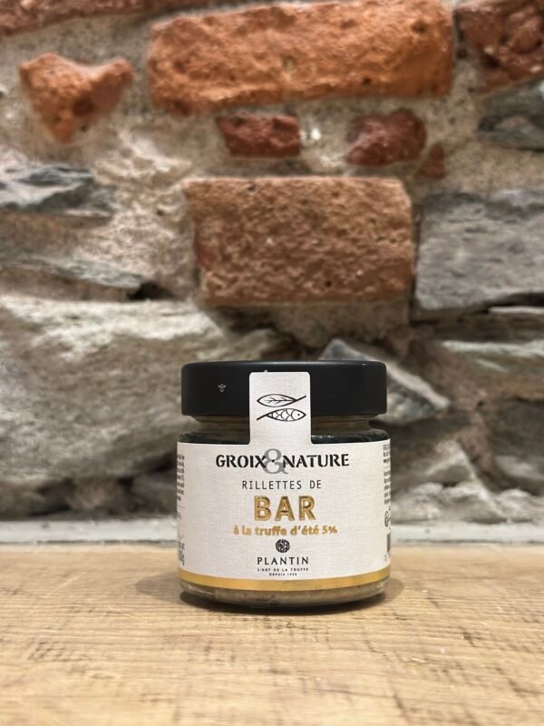 Rillettes de Bar à la Truffe - 100 gr - Groix & Nature